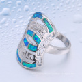 Opal Ring Opal Stein Preis mit bunten Fransen Mode Frauen Schmuck